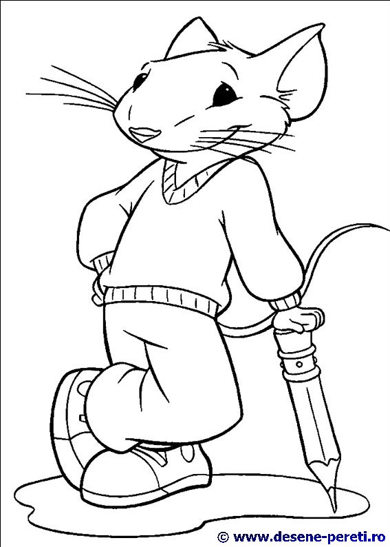 stuart little desene colorat